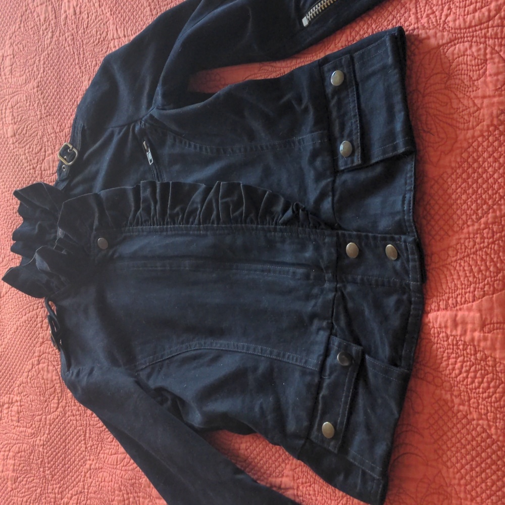 development by Erica Davies Ruffled Jacket